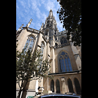 Linz, Maria-Empfngnis-Dom, Ansicht von Westen