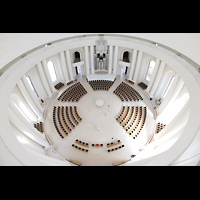 Berlin, St. Hedwigs-Kathedrale, Orgel, vom Kuppelumgang aus gesehen