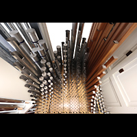 Berlin, St. Hedwigs-Kathedrale, Pfeifen im R�ckpositiv, C-Seite