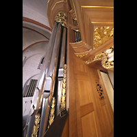 Hamburg, Hauptkirche St. Jacobi, Linker Pedalturm von der Seite