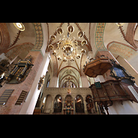 Schleswig, Dom St. Petri, Vierung und Chorraum mit Lettner