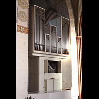 Schleswig, Dom St. Petri, Chororgel, vom Lettner aus gesehen