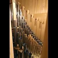 Schleswig, Dom St. Petri, Pfeifen im Schwellwerk