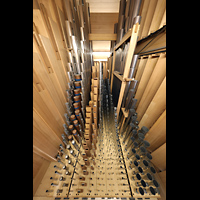 Schleswig, Dom St. Petri, Pfeifen im Schwellwerk