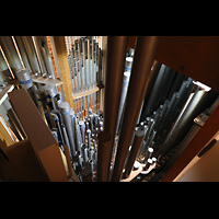 Schleswig, Dom St. Petri, Pfeifen im R�ckpositiv