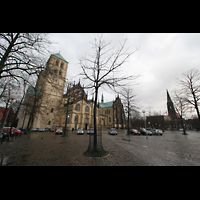 Mnster, Dom St. Paulus, Domplatz mit Dom