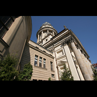 Berlin, Franzsische Friedrichstadtkirche (Franzsischer Dom), Seitenansicht