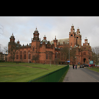 Glasgow, Kelvingrove Museum, Concert Hall, Auenansicht