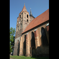 Gransee, Stadtkirche St. Marien, Seitenschiff und Trme