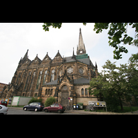 Leipzig, Peterskirche, Seitenansicht