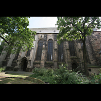 Halle (Saale), Moritzkirche, Seitenansicht