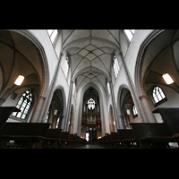 Kln (Cologne), St. Severin, Innenraum mit Orgel