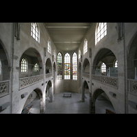 Kln (Cologne), Jesuitenkirche / Kunst-Station St. Peter, Blick von der Orgelempore zum Chor