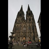 Kln (Cologne), Dom St. Peter und Maria, Fassade