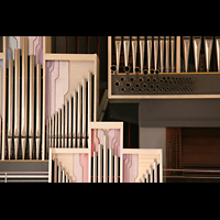 Dsseldorf, Neanderkirche, Orgel-Detail