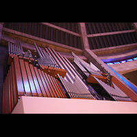 Liverpool, Metropolitan Cathedral of Christ the King, Orgel perspektivisch