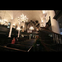 London, St. Martin-in-the-Fields, Kanzel und Orgel