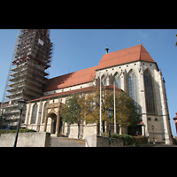 Rottweil, Heilig-Kreuz-Mnster, Seitenansicht