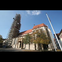 Rottweil, Heilig-Kreuz-Mnster, Seitenansicht