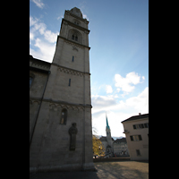 Zrich, Gromnster, Blick zum Fraumnster