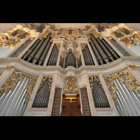 Sankt Urban (St. Urban), Klosterkirche, Orgelprospekt