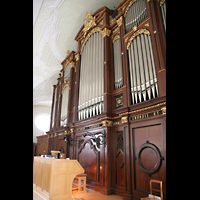 Engelberg, Klosterkirche, Hauptorgel-Gehuse