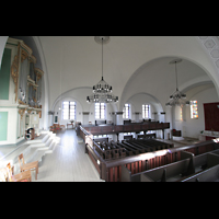 Berlin, Kirche zur Frohen Botschaft Karlshorst, Orgel und Innenraum