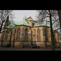 Mnster, Dom St. Paulus, Chor Auenansicht