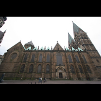 Bremen, Dom St. Petri, Nrdliche Seitenansicht