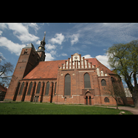 Tangermnde, St. Stephan, Seitenansicht