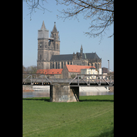 Magdeburg, Dom St. Mauritius und Katharina, Auenansicht