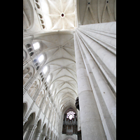 Laon, Cathdrale, Vierungspfeiler und Hauptschiffgewlbe