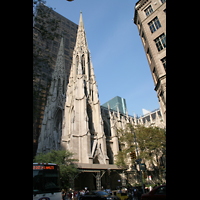 New York City, St. Patrick's Cathedral, Auenansicht