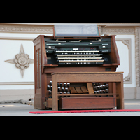 San Diego, Balboa Park, Spreckels Organ Pavilion (Freiluftorgel), Spieltisch