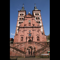 Amorbach, Abteikirche, Fassade