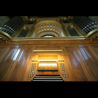 Potsdam, Friedenskirche am Park Sanssouci, Orgel und Spieltisch