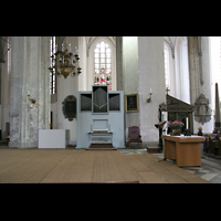 Rostock, St. Marien, Chorraum mit ehemaliger Chororgel