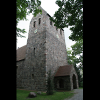 Berlin, Dorfkirche Marienfelde, Kirche mit Turm