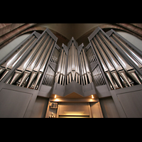 Saarbrcken, Stiftskirche St. Arnual, Orgel mit Spieltisch