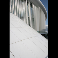 Luxembourg (Luxemburg), Philharmonie, Konzertsaal, Auenansicht