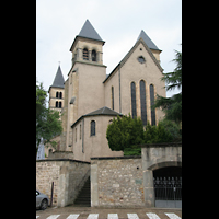 Echternach, St. Willibrord Basilika, Auenansicht zum Chor