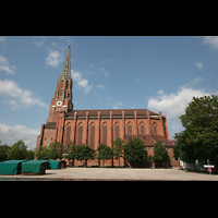 Mnchen (Munich), Mariahilf-Kirche, Seitenansicht der Kirche