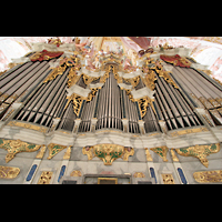 Frstenfeldbruck, Klosterkirche, Prospekt der Hauptorgel