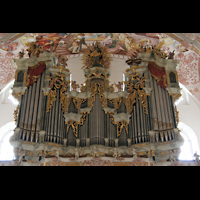 Frstenfeldbruck, Klosterkirche, Prospekt der Hauptorgel