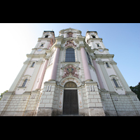 Ottobeuren, Abtei - Basilika, Fassade perspektivisch