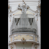 Ottobeuren, Abtei - Basilika, Rechte Balkonorgel (Schwellwerk)