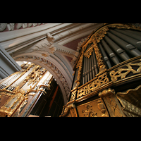 Passau, Dom St. Stephan, Evangelienorgel und Hauptorgel