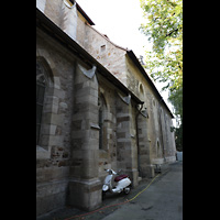 Kirchheim unter Teck, Stadtkirche St. Martin, Seitenschiff von auen