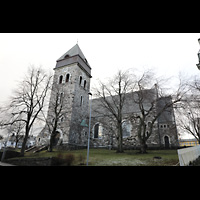 lesund, Kirke, Auenansicht von der Seite