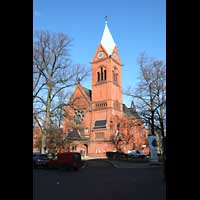 Berlin, Lutherkirche, Kirche mit Lutherplatz